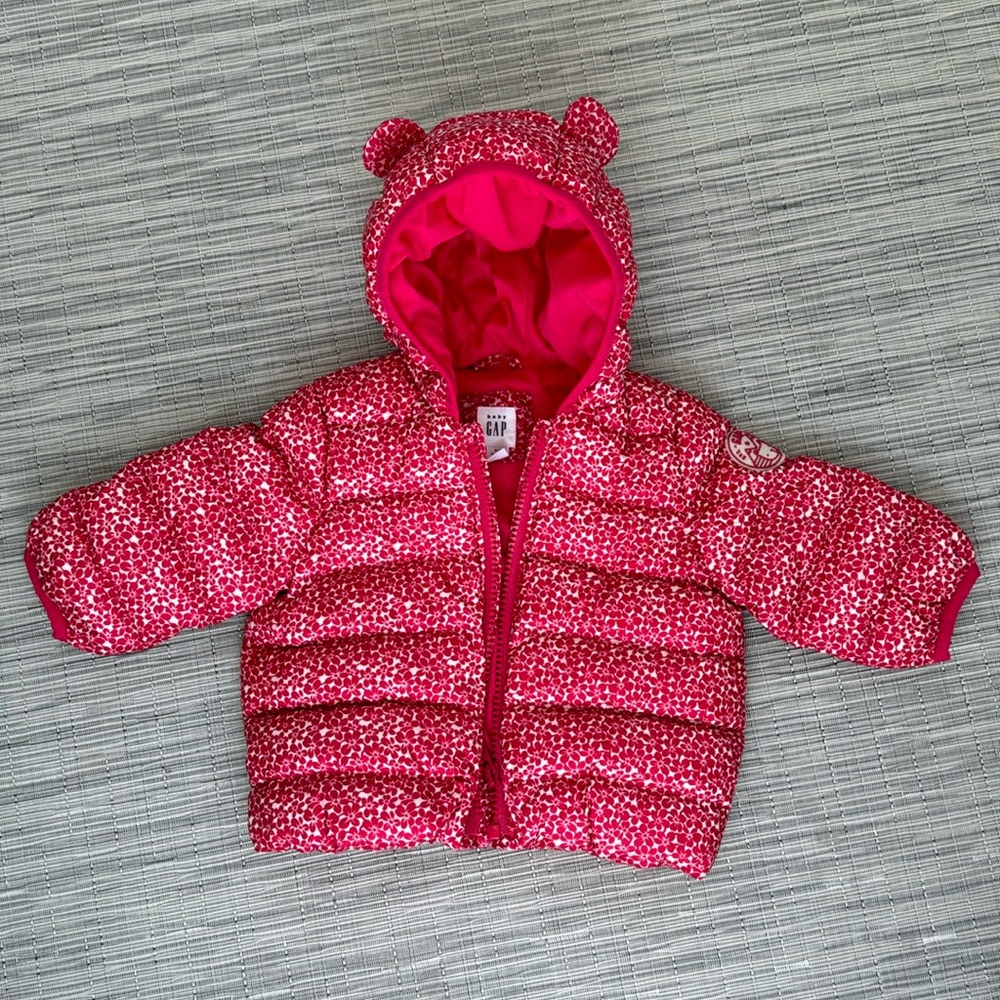 baby gap puffer coat